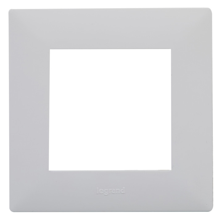 1-GANG PLATE WHITE