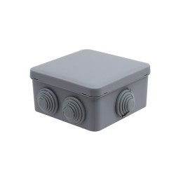 Монтажная коробка IP55 100x100x50mm с вводами