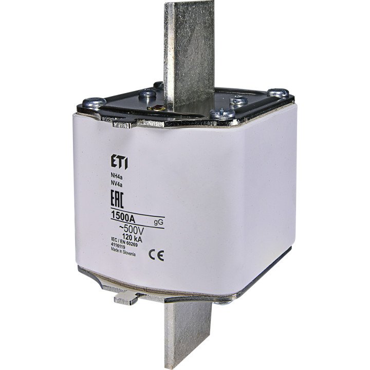 ETI drošinātājs NH-4a gG 1500A/500V