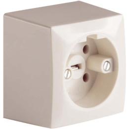 PERILEX surface mounted socket, 16 A, white