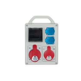 R-BOX 240 distribution board 1x32A/5p 1x16A/5p 2x230V 4 modues IP44