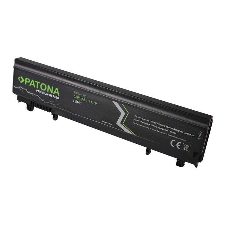 Patona PT2766 Premium Laptop Battery for Dell Latitude E5440 5200mAh 11.1V Li-Ion