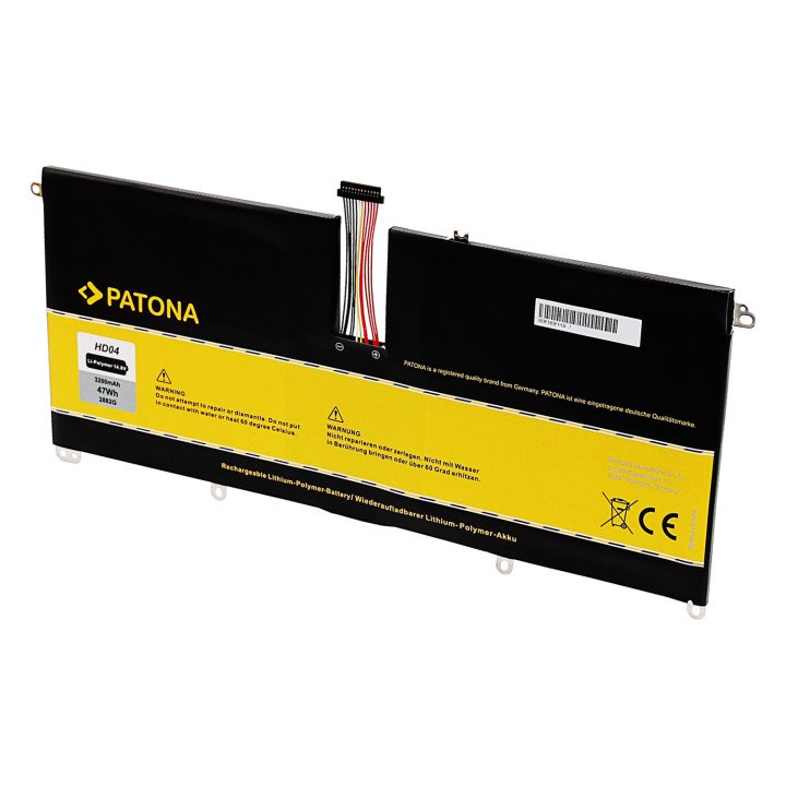 Patona PT2882 Battery for HP Envy Spectre XT 13 - 3200mAh 14.8V Li-Pol HD04XL