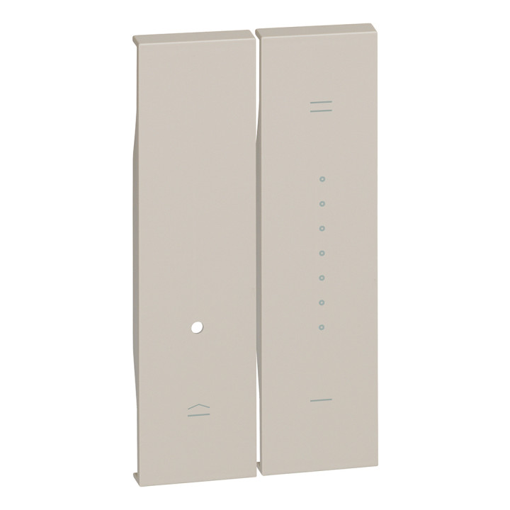 Dimmer dangteliai susideda iš dviejų 1 modulio dalių. Prekėms K4410, K4411