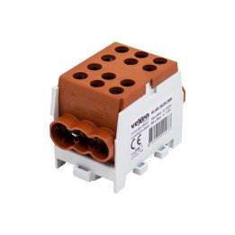 HLAK terminal Al/CU 2x35-4x25mm - brown
