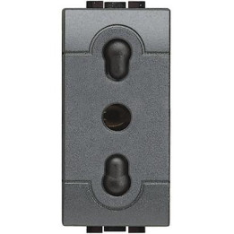 Bticino L4180 dubultā rozetne 16A