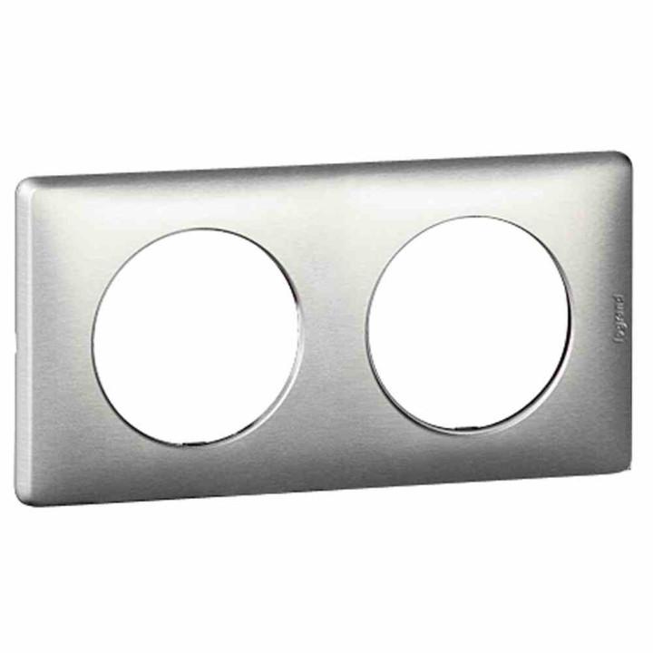 PLATE 2 GANG TITANIUM