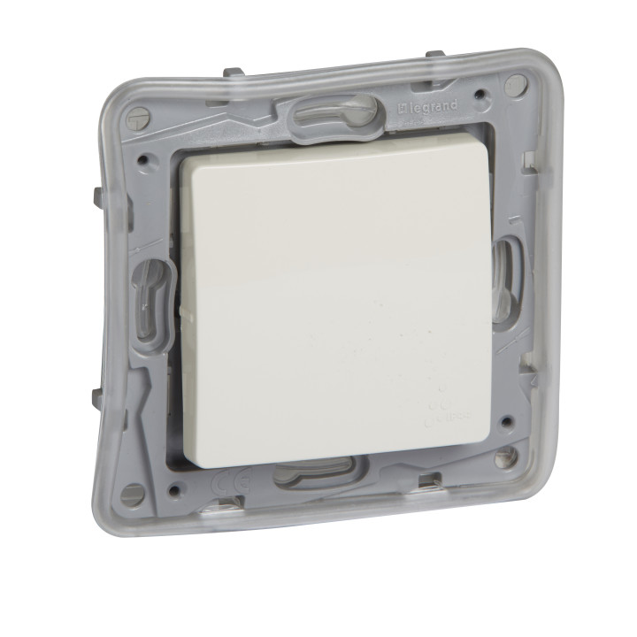 Painike Niloe - NO-NC - 1-osainen IP44 -6 A -250 V -automaattiset liittimet -norunluu