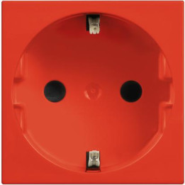 Bticino R4141R розетка 2P+E 16A красная
