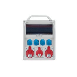 R-BOX 380R 13S,  2x32A/5p, 1x16A/5p, 4x250V,empty