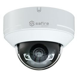 SAFIRE SMART SF-IPD040A-6E1-DL 6MP kuppel-IP-kaamera PoE-ga, Wi-Fi, IP67, kahekordne valgustus, 2,8 mm objektiiv, 50 m IR, sisse