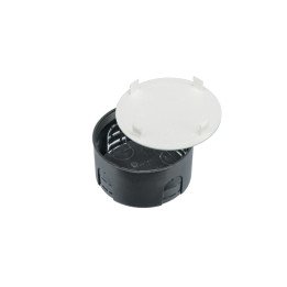 Junction box flush mounting d84/44mm with cover PO80 650C