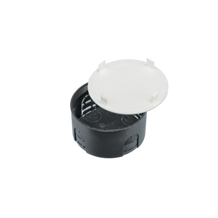 Junction box flush mounting d84/44mm with cover PO80 650C