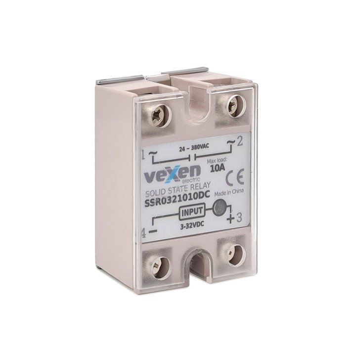 VEXEN SSR relejs 1NO 10A 3-32VDC