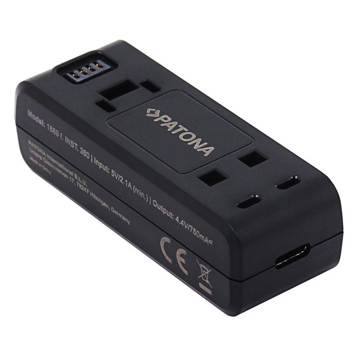 Patona PT1889 Dual Pro Battery Charger for Insta360 ONE R