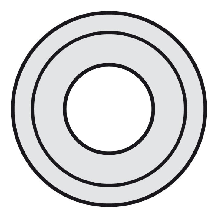 COVER PLATE XLR SOCKET- TITANE