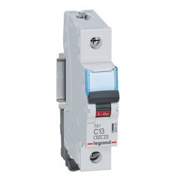 TX3 automātiskais slēdzis 1P C 13 A 6kA