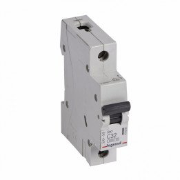 MCB RX 6000 - 1P - 230/400V - 32 A - C curve - prong/fork type supply busbars