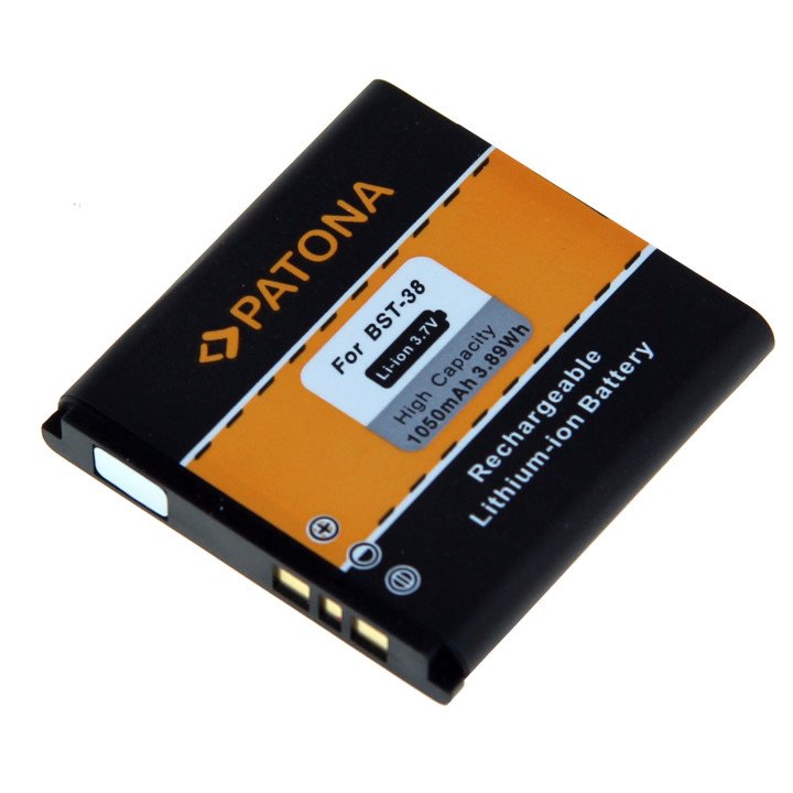 Patona PT3069 Battery for Sony Ericsson BST-38 1050mAh 3.8V Li-Ion