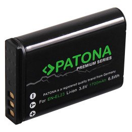 Patona PT1220 Battery Nikon EN-EL23 1700mAh Li-Ion Premium