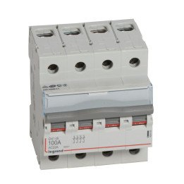 DX3 modulārais slēdzis 4P 100 A
