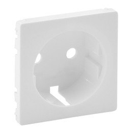 Cover plate Valena Life - 2P+E socket - German standard - white