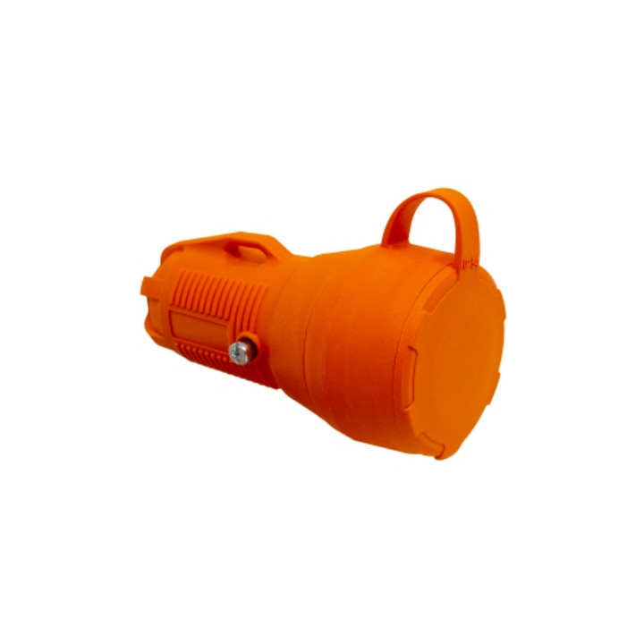 VEXEN PRO оранжевая резиновая розетка 2P+E 16A 250V IP54