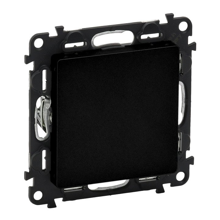 BLANKING PLATE MAT BLACK VALENA LIFE