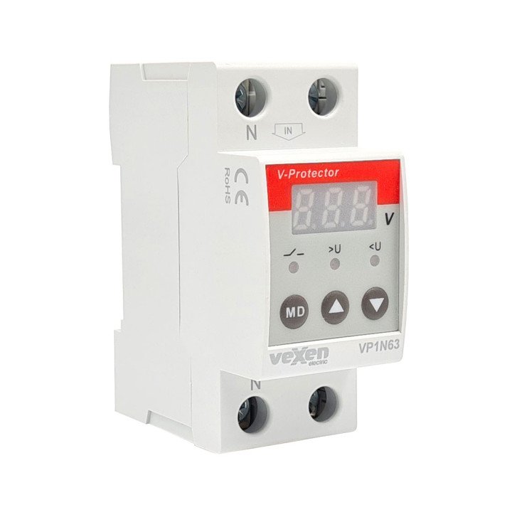 VP1N63 защита перенапряжения однофаз 63A