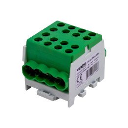 HLAK клемма Al/CU 2x35-6x25mm зеленая