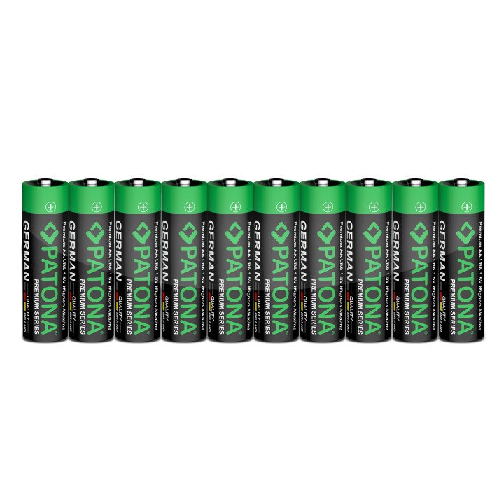 Patona PT4222 Alkaline AA/LR06 Battery 1.5V - 10 Pack Premium