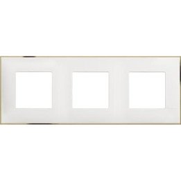 Cover plate - 2+2+2 horizontal/vertical installation modules