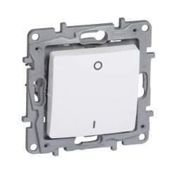 Legrand Niloe выключатель 2-полюсный 16A белый