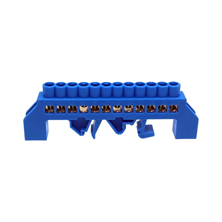 Insulated neutral terminal DIN 12 pol.