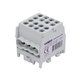 Клеммная колодка HLAK Al/CU 2x25-6x16mm серая