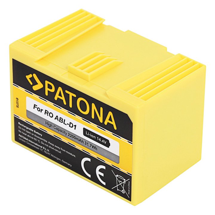 Patona PT6137 Battery for iRobot i7/i4/i3/e5/e6 14.4V 2200mAh Li-Ion