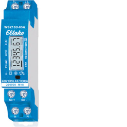 Single-phase energy meter, MID