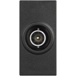 TV socket passthrough coaxial socket, -14dB attenuation