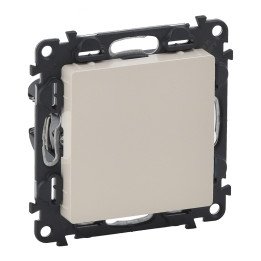 Blanking plate Valena Life - screw/claw mounting - ivory