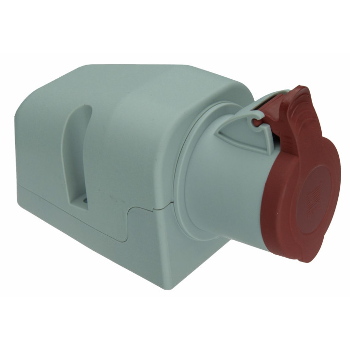 PAWBOL kontaktligzda virsapmetuma 3P+E 16A IP44