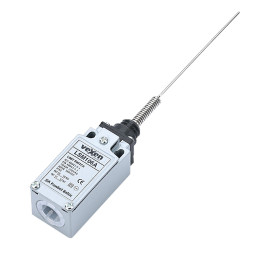 LSM106A limit switch 1NO/1NC in metal housing IP65 with metal cat's whisker