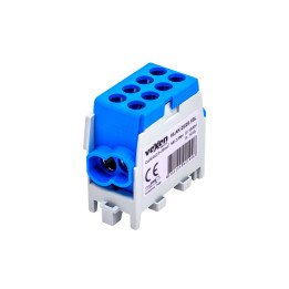 Клеммная колодка HLAK Al/CU 2x25-2x25mm синяя