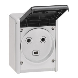 Розетка Plexo 32А 2К+З IP44