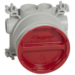 Legrand скрытая коробка для напольной розетки Ø80мм