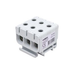 TS1350G 3L universal terminal block Al/Cu 3x1x2,5-50mm2