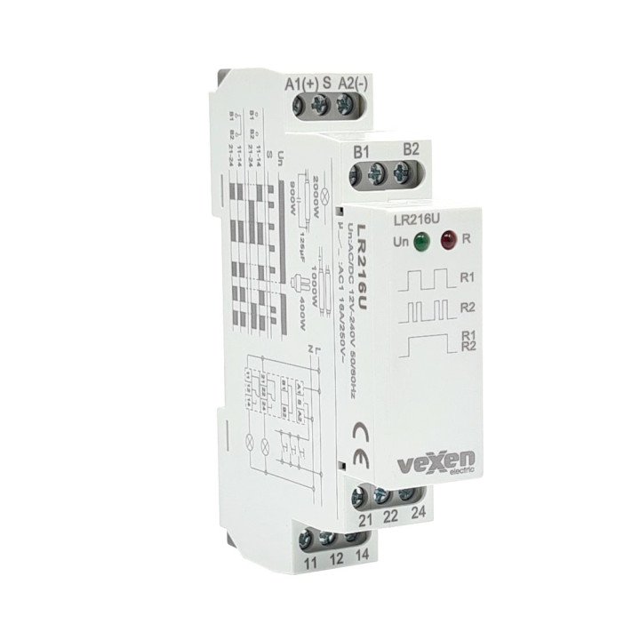 Impulse relay 2CO 16A AC/DC12-240V LR216U