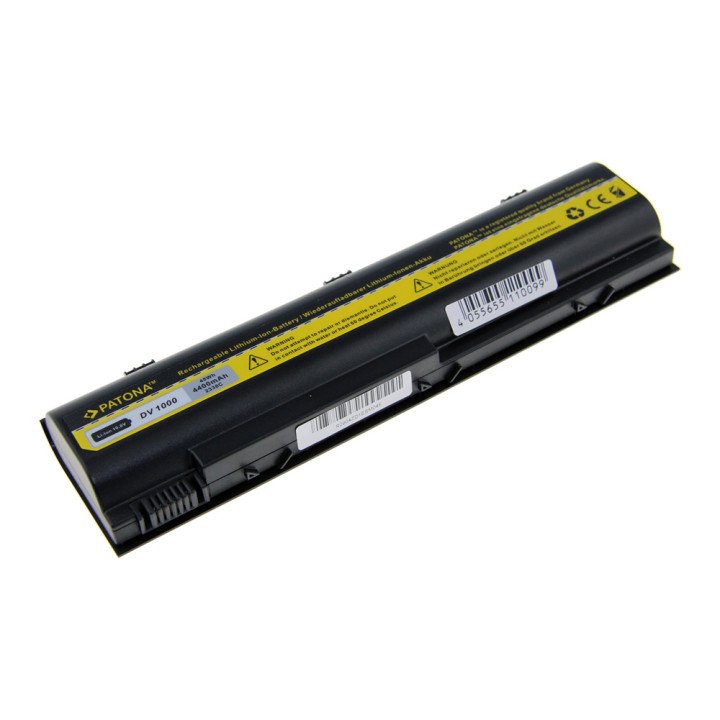 Patona PT2338 Battery for HP Compaq DV1000 4400mAh Li-Ion 10.8V