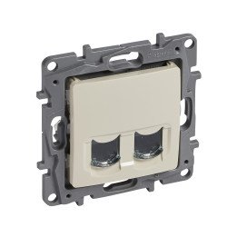 Legrand Niloe розетка RJ45 Cat6 UTP 2x