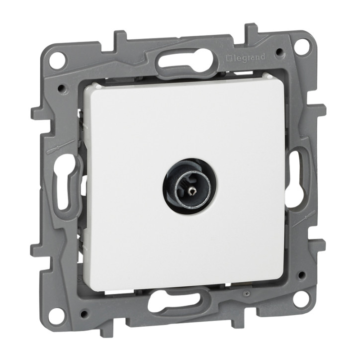 Legrand Niloe TV розетка сквозная 10dB белая