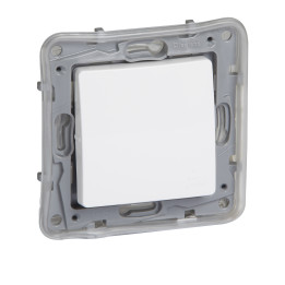 Mygtukas Niloe - NO-NC - 1-g IP44 -6 A -250 V -automatiniai gnybtai -balti